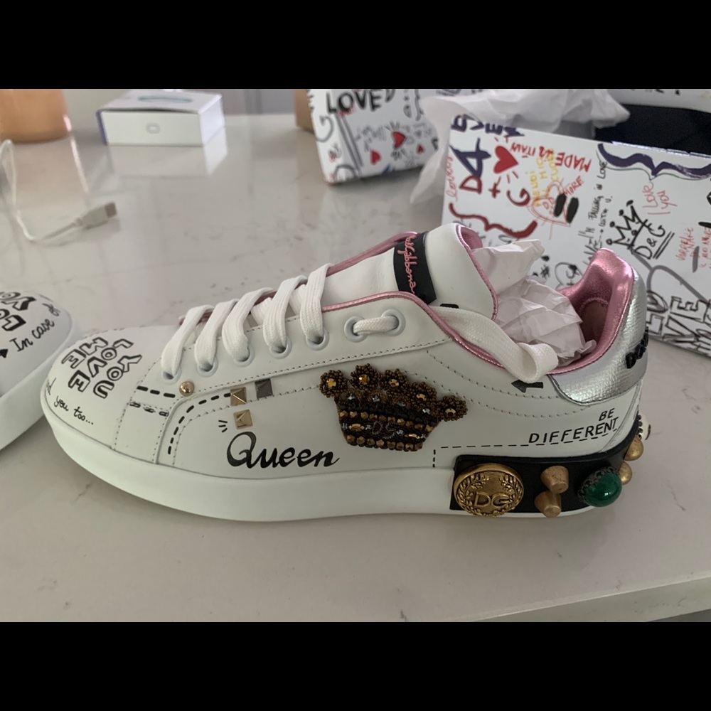 NWT Dolce & Gabbana Low Top Sneakers